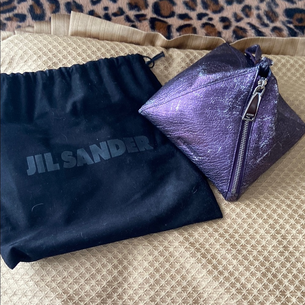 Jil Sander authentic pyramid bag